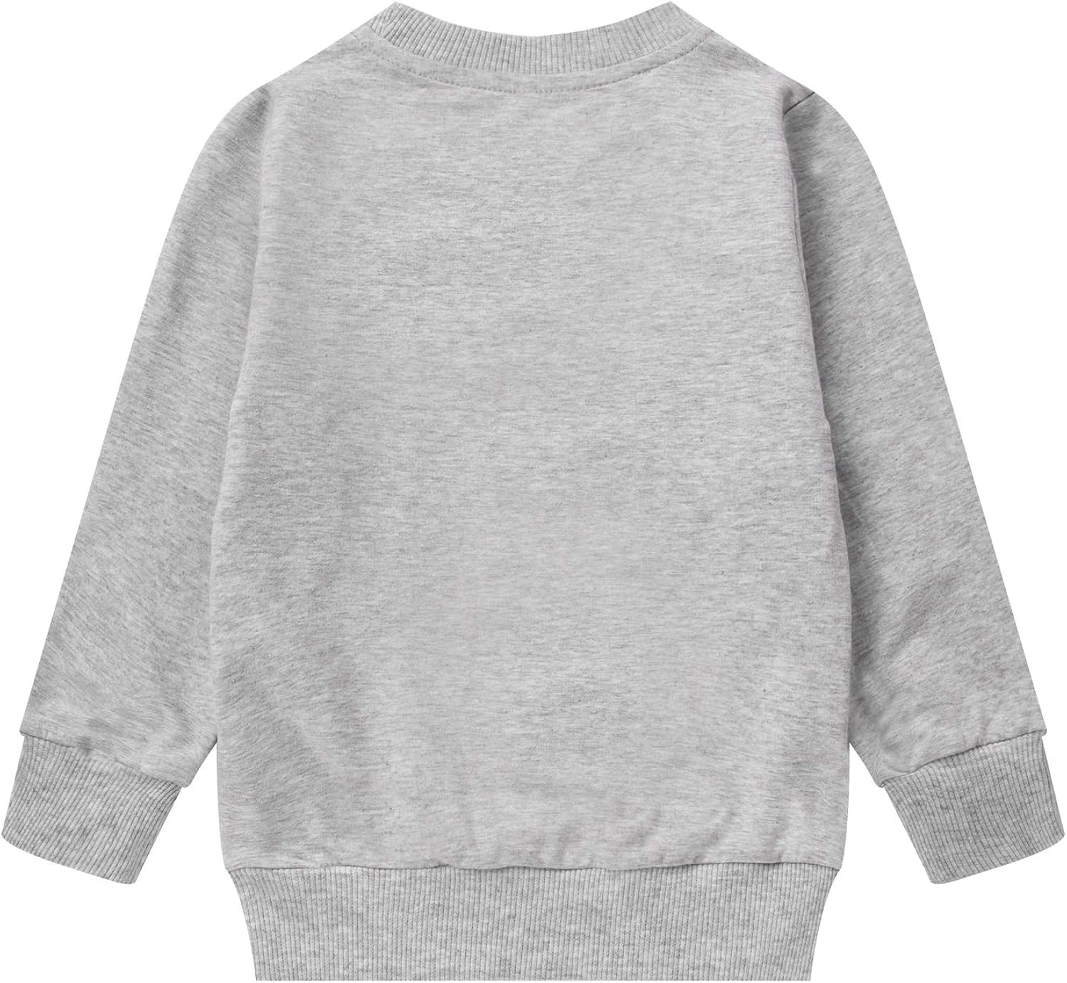 Boys Cartoon Sweatshirts Long Sleeve Crewneck Pullover Toddler Kids Winter Warm Shirt 3t-8t: Clothing