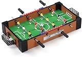 Power Play Tabletop Football Game 16 Inch Wood Table Top Foosball 6 Side