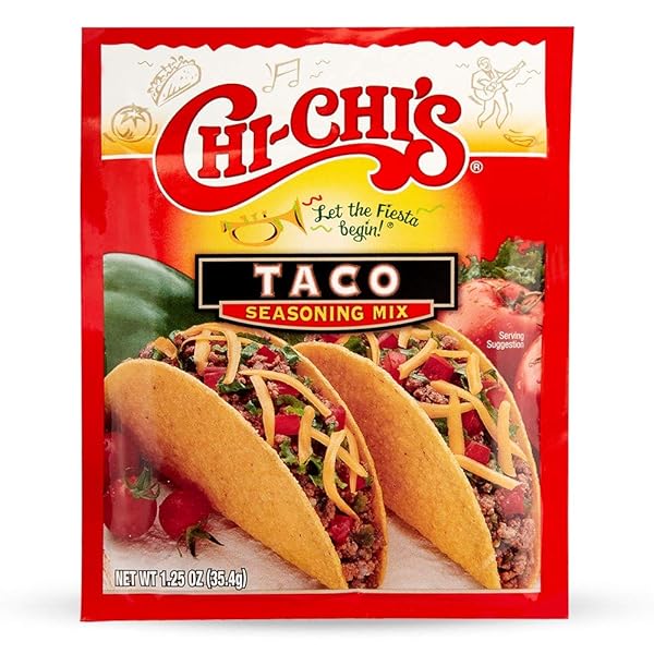 CHI-CHI’S TACO SEASONING MIX, 1.25 OUNCE