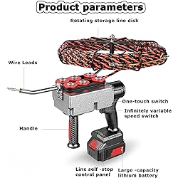 Automatic Wire Stringing Machine, Brushless Lithium