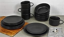 10 Strawberry Street Wazee Matte Coupe Dinnerware