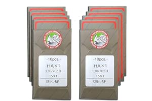 ZIPPERSTOP 100 Ball Point 15X1 HAX1 130/705H Home Sewing Needles (Size 14 (Metric Size 90))