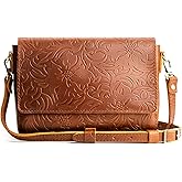 Portland Leather Goods Metro Crossbody Bag for Women – Handmade from the Finest Full-Grain Hides
