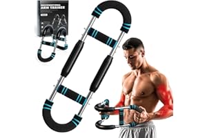 HICHOR Twister Arm Trainer Workout Equipment - Chest Workout Equipment Arm Trainer Chest Exerciser with Silent Spring 60-110LB Demountable Adjustable Enhancing Upper Body Leg Muscle for Men Women