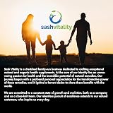 SASH Vitality Turmeric Curcumin 3600mg Organic 120 Capsules Black Pepper Ginger view 4
