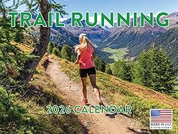 Trail Running Calendar 2026 Runners Monthly Wall