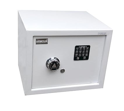 ARMOUR Metal Electronics Safe Wardro Series (Ivory, Standard Size)