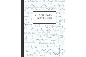 Graph Paper Notebook: Math and Science Graph Paper Composition Notebook for Students – Large 8.5 x 11 Inches, 100 Pages Quad 