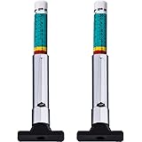 Outus 2 Pack Color Tyre Tread Depth Gauge (Green)