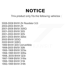 SIM Front Rear Semi-Metallic Brake Pads Kit
