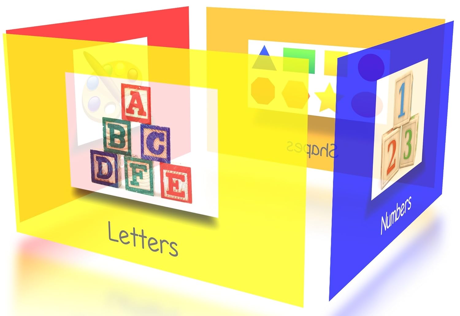 その他 Little Steps: Letters Shapes &amp; Colors [DVD] Little Steps Numbers & Shapes DVD for Babies - Teaches