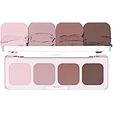 lilybyred Mood It Palette | 4-Shade Korean Eyeshadow Palette, Pre-Matched Personal Tone, Soft Blending, Buildable Coverage, Matte & Shimmer Finish, Daily Wear, Compact Size, 0.10 oz. (04 Attention It)