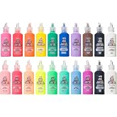 Tulip Puff Paint 20-Color Party Pack, Multi-Surface, Premium Quality, Nontoxic &amp; Waterproof Craft Paint, Permanent on Fabric, Rainbow