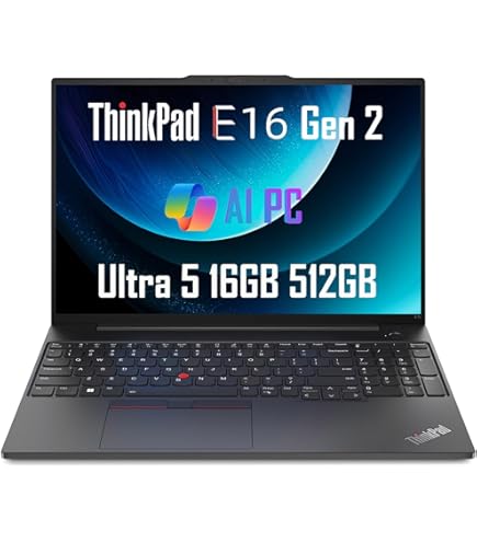 Amazon.com: Lenovo ThinkPad E16 Gen 2 Business Laptop (16