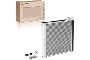 A-Premium A/C Evaporator Core Compatible with Toyota Corolla 2005-2008, Matrix 2005-2008, Prius 2004-2009, with Pressing Plate