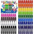 Kwik Stix Solid Tempera Paint Sticks, 96 Colors, Washable Paint Sticks for Kids, Super Quick Drying, Non-Toxic, Allergen Free, Assorted Pack of Classic Colors, Ideal for Kids and Toddlers