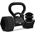 Yes4All Kettlebells Grip, Dumbbell Grip Handle, Convert Dumbbells into Kettlebell for Home Gym, Kettlebell for Weights Plate