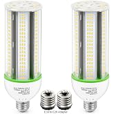 GTAREN 50W LED Corn Cob Light Bulb, 500W Equivalent, 5000K Daylight, E26/E39 Base, 7000 Lumens - Replace 175W MH/CFL, for Garage, Warehouse, Workshop, Street, Backyard