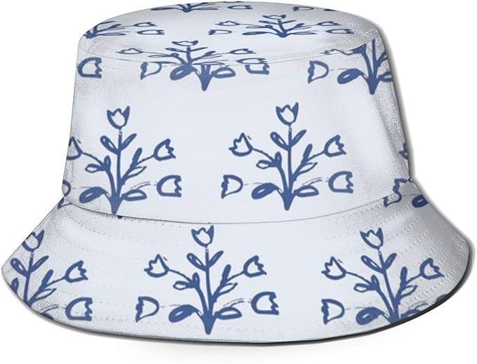 blue bucket hat womens