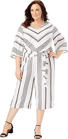 white culotte jumpsuit