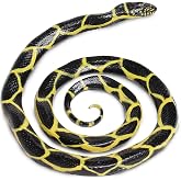 Safari Ltd. Chain Kingsnake Toy - 36 Inch Realistic Reptile Figure for Kids | 36 Inches Long, Ages 3+, Safety Tested, BPA Free PVC, Classroom Science, Reptile Play, Wildlife Projects