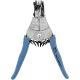 IDEAL Electrical Stripmaster Manual Wire Strippers, #16 to #26 AWG | Electrician tools, precision-ground knife-type blades, die-cast zinc frame, strips up to 7/8 in