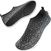 WateLves Womens Barefoot Water Shoes Travel House Slippers for Indoor and Outdoor Aqua Socks for Beach Swim Surf Yoga Dancing Camping Must Haves