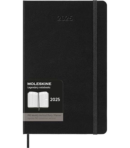 Amazon.com : Moleskine PRO 12 Month 2026 Weekly Vertical Planner