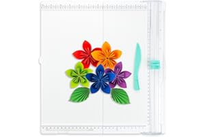 12x12 Inch Scoring Board Paper Trimmer, Folding Scoring Board with Paper Folding Scoring Tool for Card Making, Envelopes, Cou