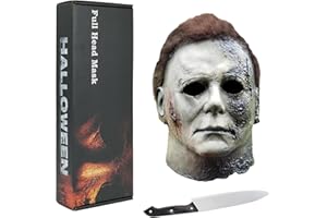 Scary Halloween Masks Original 1978, Realistic Horror mask Scary Halloween Cosplay mask