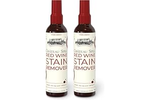 Chateau Spill Red Wine Stain Remover Spray - Fast-Acting Stain Remover for Clothes - Carpet Cleaner Spray & Upholstery Cleaner - Easy-to-Use - 4 Fl Oz (Pack of 2)