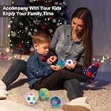 ROXENDA Magic Rainbow Ball 3D Puzzle Brain Teaser Fidget Toy 68mm White view 9