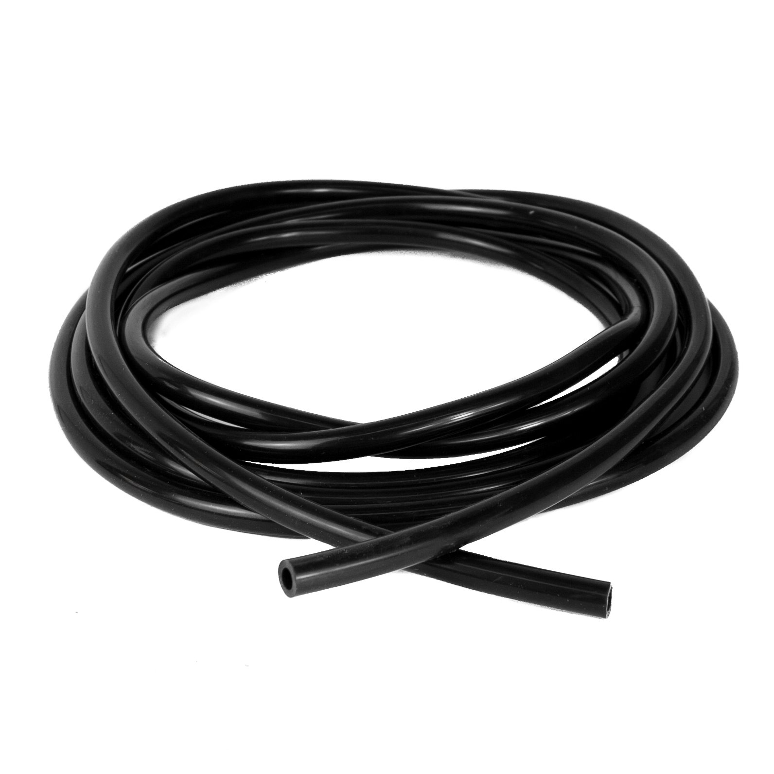 Ramair Filters VAC7MM-5M-BK Silicone Vacuum Hose, Black, 7 mm x 5 m