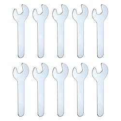 HARFINGTON 10pcs Small Wrench Open End Wrench