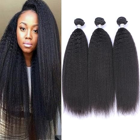 Buy Imayli 7a Grade Yaki Straight Hair Brazilian Hair Weave 3