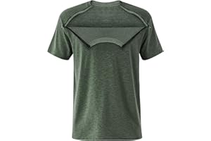 HUOBAOPAO Unisex Chemo Port Shirts Post Shoulder Surgery Recovery Shirts Tear Away Side Zippers Off for Men Women