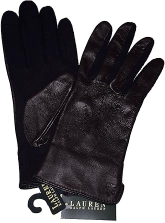 ralph lauren leather gloves