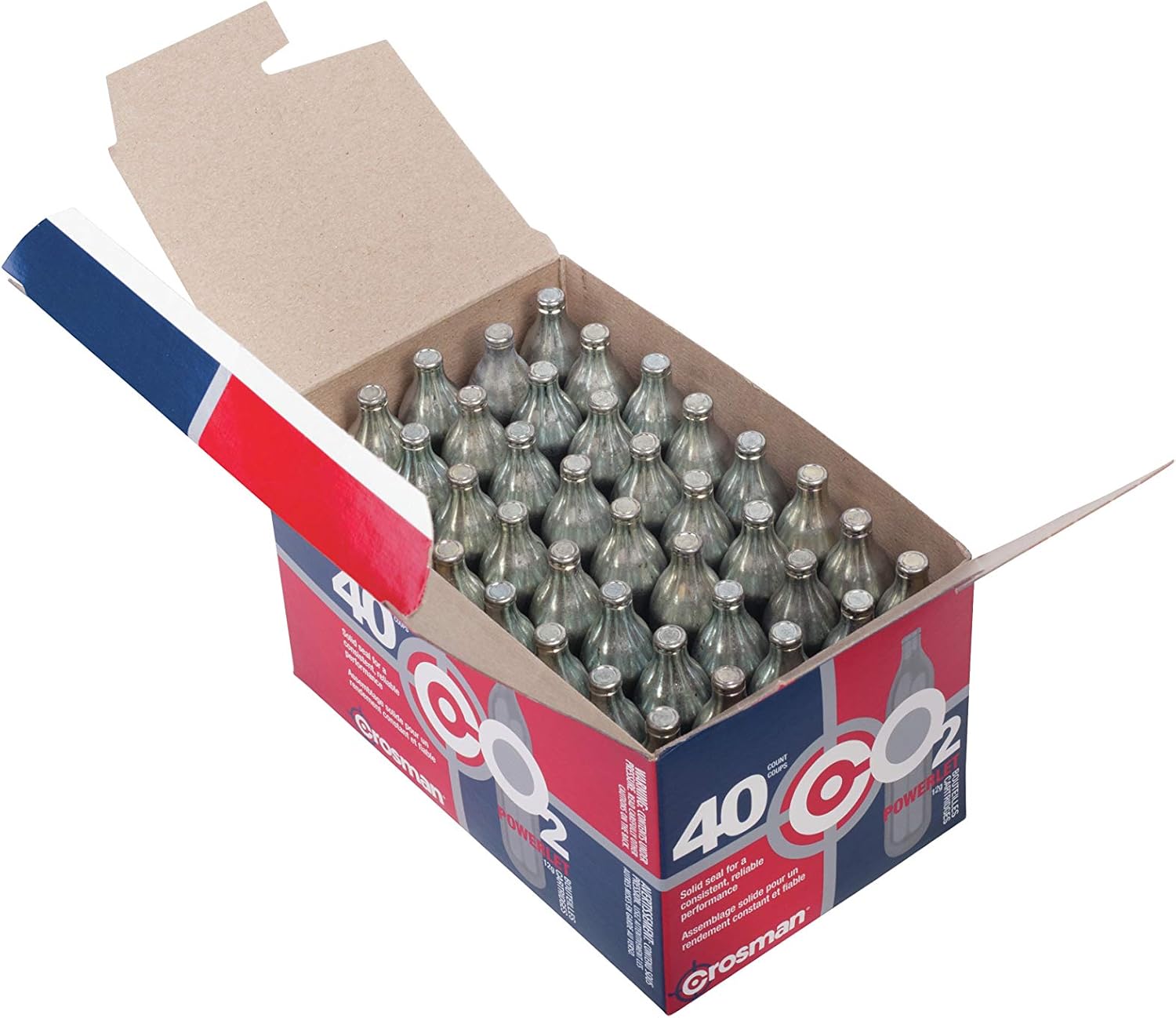 Crosman 12-Gram CO2 Powerlet Cartridges For Use With Air Rifles And Air Pistols : Hunting Air Guns : Sports & Outdoors