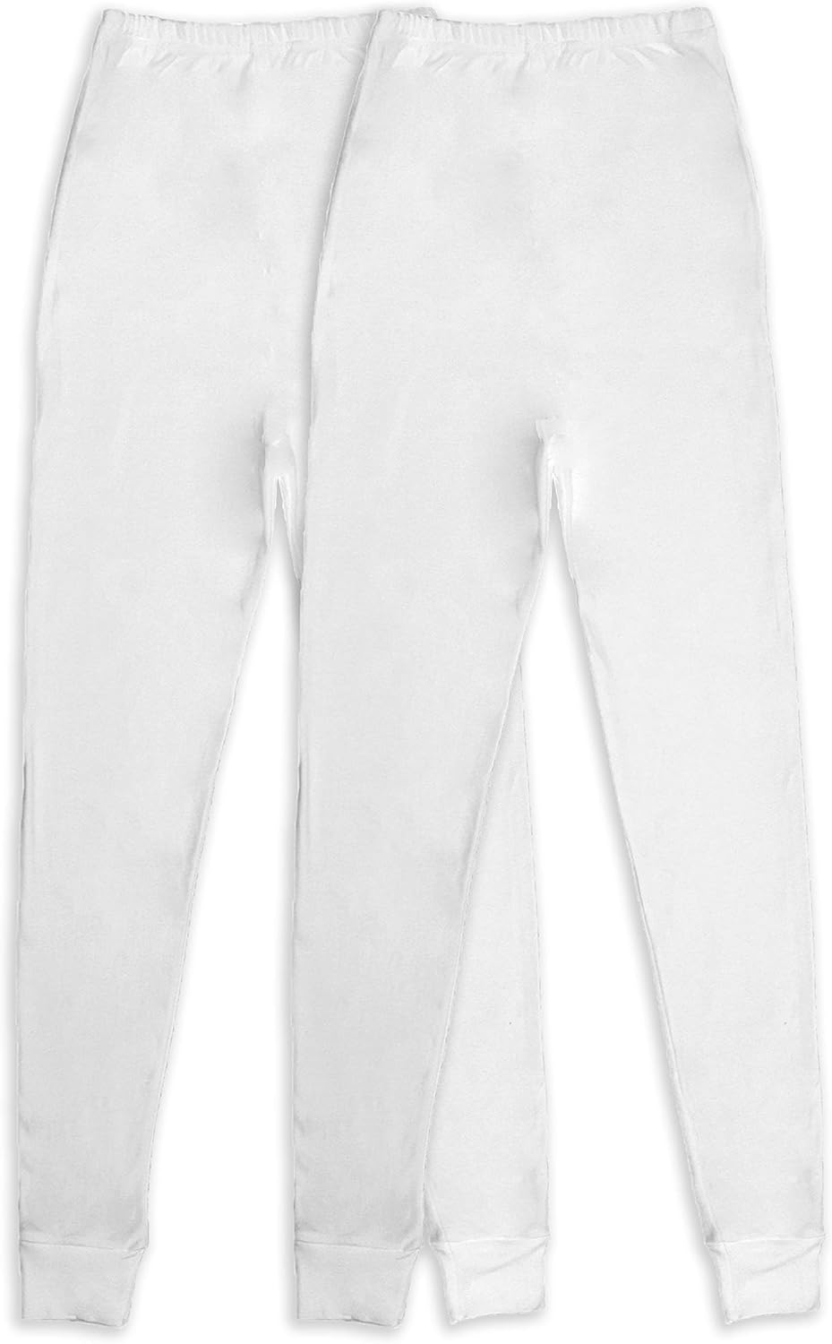 Andrew Scott Women's 2 Pack Long Thermal Fleece Cotton Legging Pants at  Women’s Clothing store