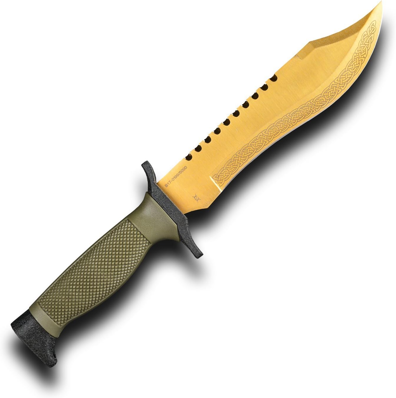 FadeCase Bowie Fixed Blade Tactical Knife Collectible Skins Variation