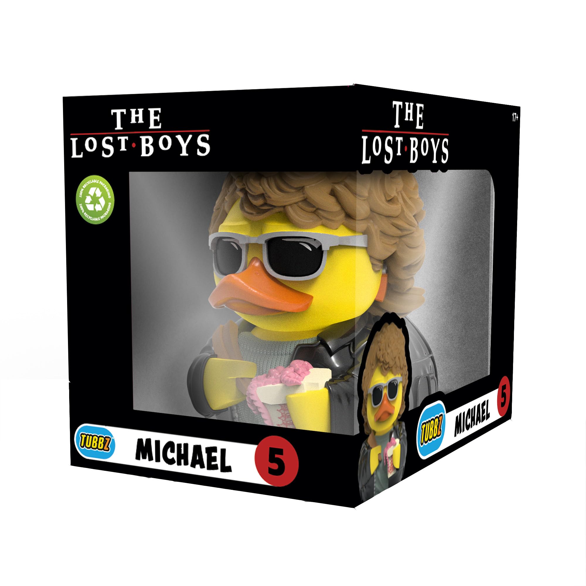 TUBBZ Boxed Edition: Horror - The Lost Boys Michael Cosplaying Rubber Duck Vinyl Figure — image 1