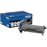 Brother Genuine Toner Cartridge, TN820, Replacement Black Toner, Page Yield Up to 3,000 Pages, Amazon Dash Replenishment Cartridge