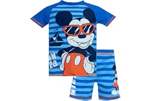 Disney Mickey Mouse Boys Mickey Mouse Two Piece Swim Set
