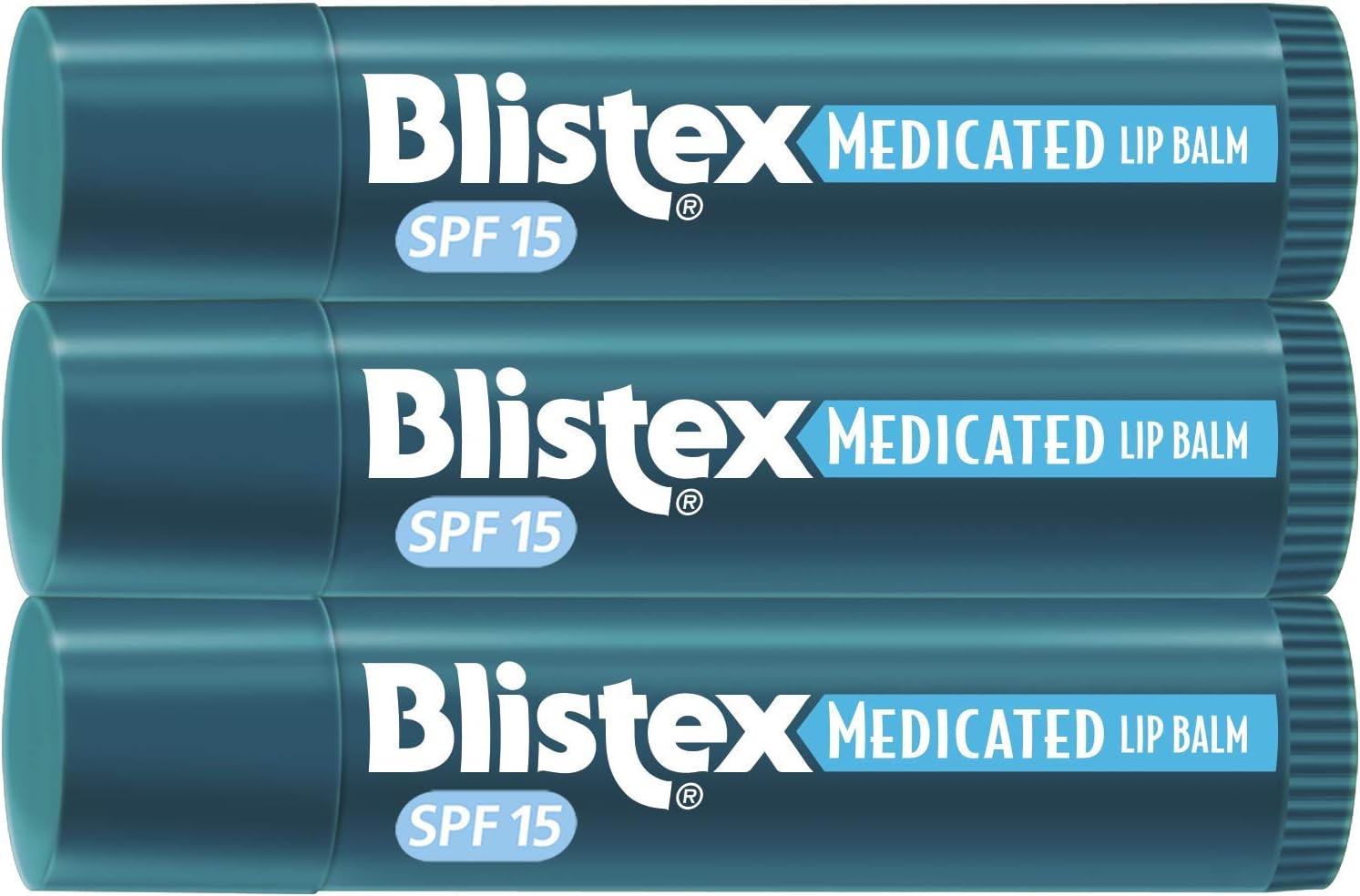 Blistex Medicated Lip Balm, 0.15 Ounce (Pack of 3): Health & Personal Care