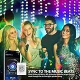 Mexllex 10M RGB LED Strip Lights App Control Music Sync Remote view 6