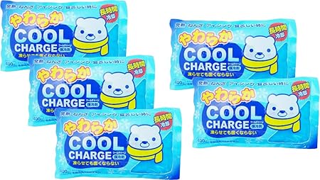 Amazon 紀陽除虫菊 やわらかクールチャージ 5個入 保冷剤 アイシング ソフトタイプ 小久保工業所 アイスパック