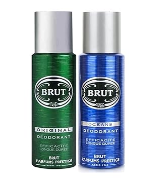 Brut Men's Deodorant Spray with Ocean Combo (200ml)