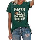 BLACKOO Women Graphic T-Shirts Cute Tees Summer Causal Tops