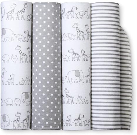 cloud island receiving blankets