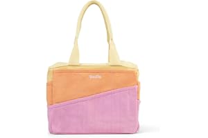 Soolla Studio Bag: Art Supply Storage Organizer & Pottery Tool Bag, Washable Tote, Yarn Bag, Crochet, 30 Pockets, 15+ Colors (Becca Sands)